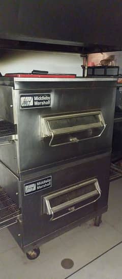 middleby Marshall conveyor belt pizza oven 22" chamber ps220fs USA