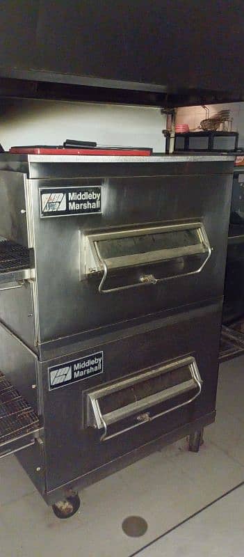 middleby Marshall conveyor belt pizza oven 22" chamber ps220fs USA 0