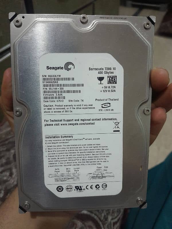 500 gb hard disk 1