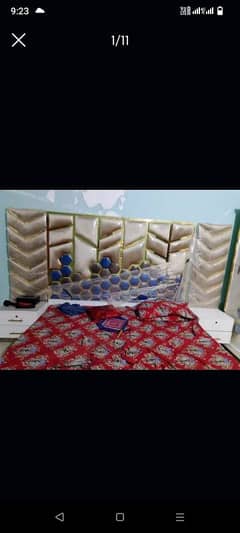 queen size bed urgent sale