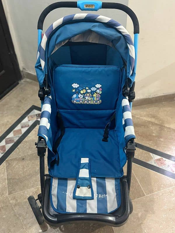 Staller big size pram 3