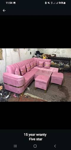 L shape Corner 5seater 38000