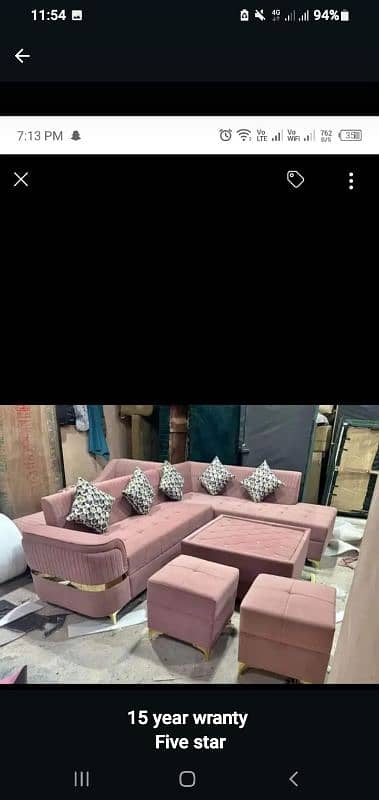 L shape Corner 5seater 38000 5