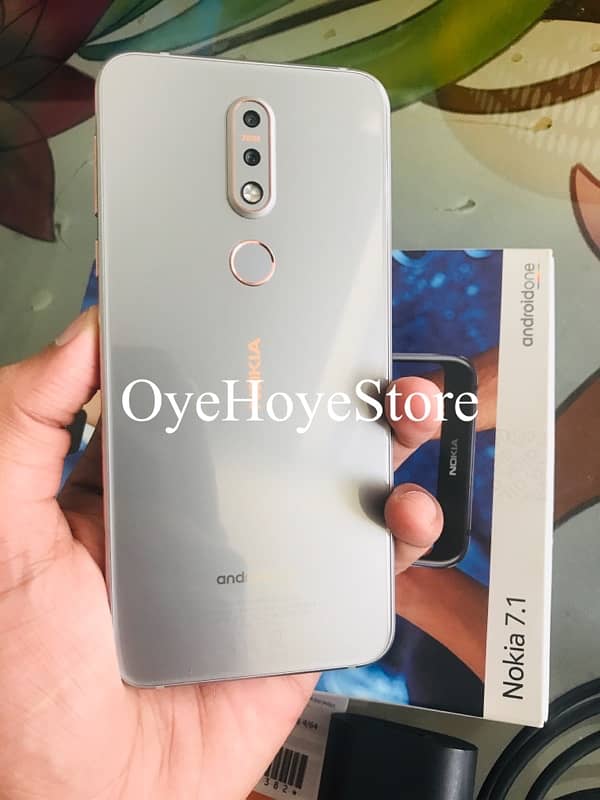 Nokia 7.1 Mobile with Complete Box 1