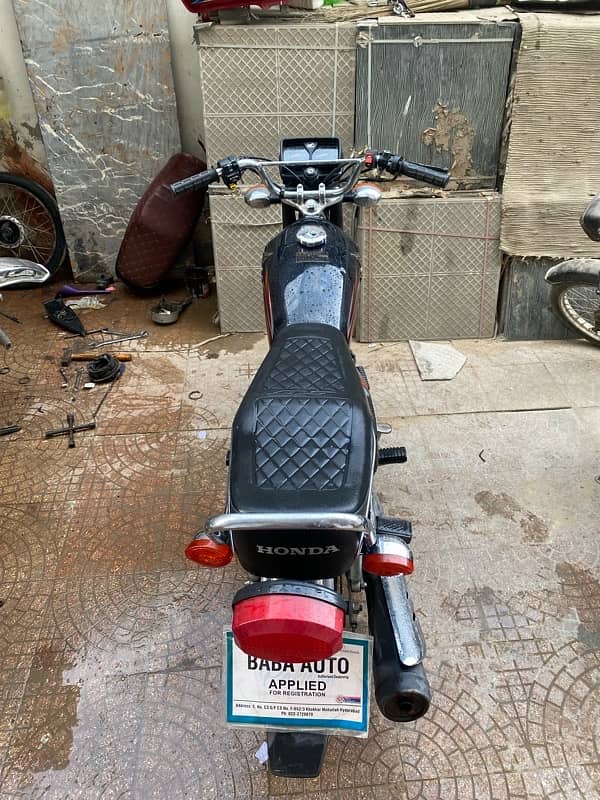 Honda CG 125 2022 model black 1