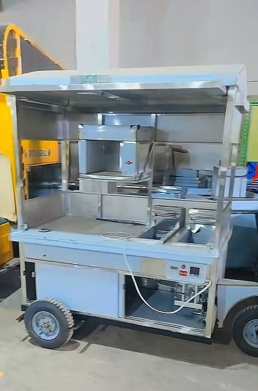 FOOD CART | FRIES CART | FRYER HOTPLATE CART | WHEEL CART | RAP-CART 3