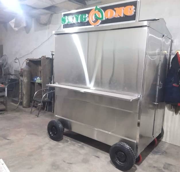 FOOD CART | FRIES CART | FRYER HOTPLATE CART | WHEEL CART | RAP-CART 4