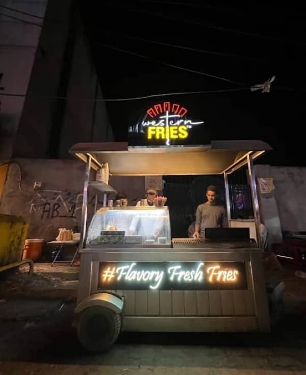 FOOD CART | FRIES CART | FRYER HOTPLATE CART | WHEEL CART | RAP-CART 8