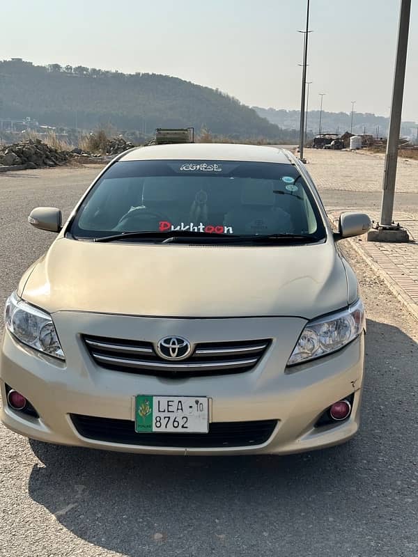 Toyota Corolla GLI 2010 0