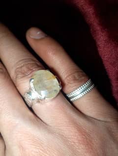 yellow Sapphire ring pukraj