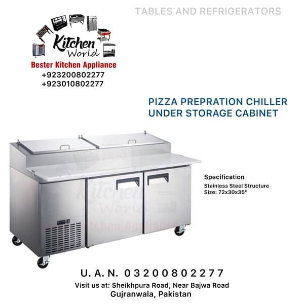 PREPARATION CHILLER | UNDERCOUNTER CHILLER | DISPLAY CHILLER 2