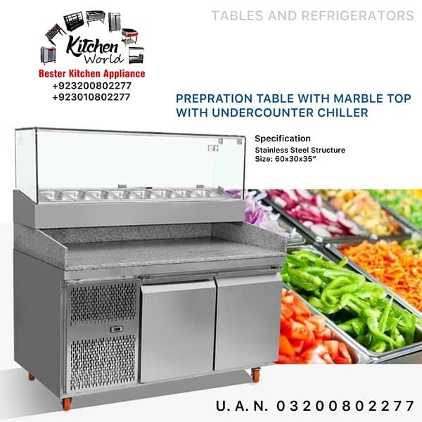 PREPARATION CHILLER | UNDERCOUNTER CHILLER | DISPLAY CHILLER 4