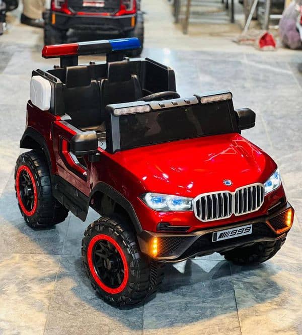 Kids Rides On Jeep Remote Controlled & Self Operated for 3-8 Age 0