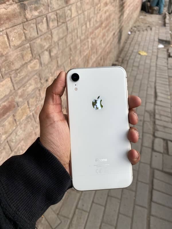 iPhone XR dual PTA official 64gb need cash no exchange 0