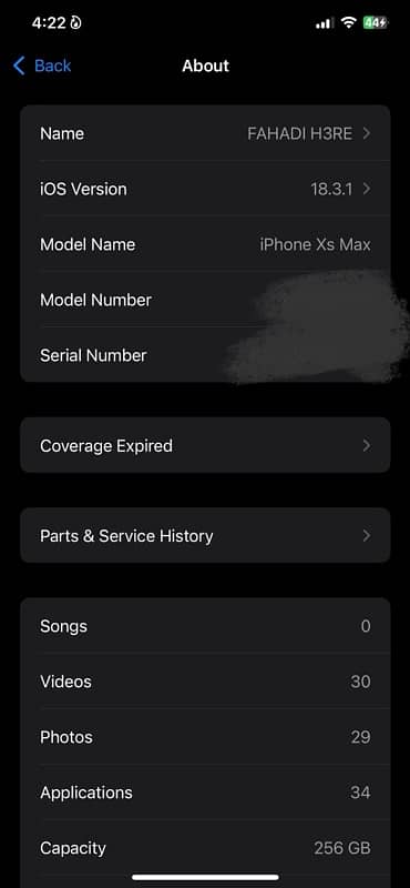 iPhone xs max 1