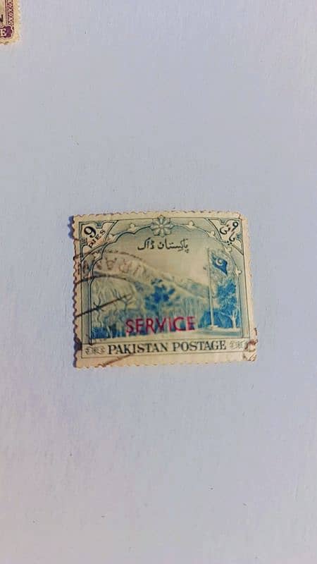 India Pakistan old postage stamps 6