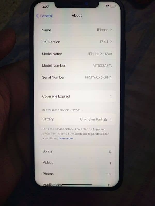 Iphone XS Max Non PTA 6