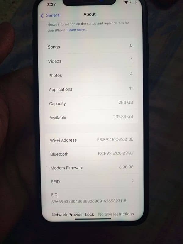 Iphone XS Max Non PTA 8