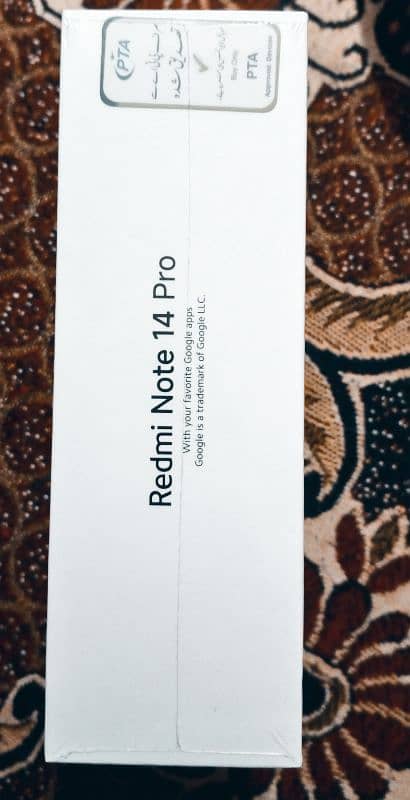 Redmi Note 14 Pro, Company Box Pack, Not Opened 2