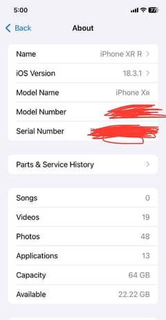 IPHONE XR  NON PTA ALL SIM WORKING ALL ORIGINAL  sims ka glich laga ha