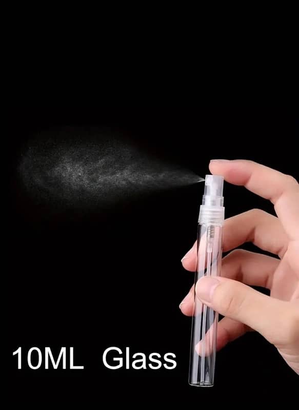 10ml tester bottle in glass premium quality 0