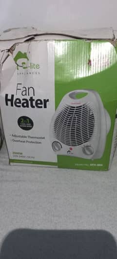 Fan Heater 2 in 1 in excellent condition.