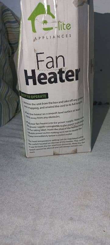 Fan Heater 2 in 1 in excellent condition. 4