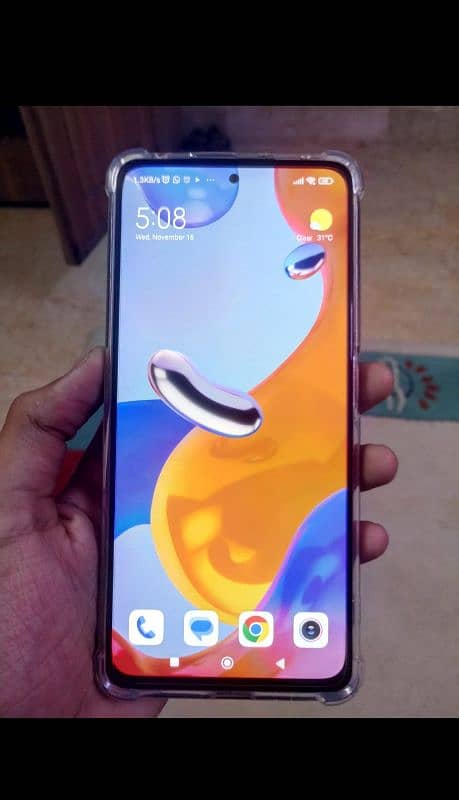 Redmi Note11 Pro 5G 8+6gb ram 128 rom Complete Saman 1