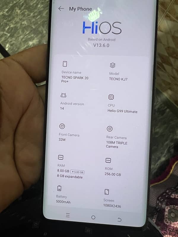 tecno spark 20 pro plus 8