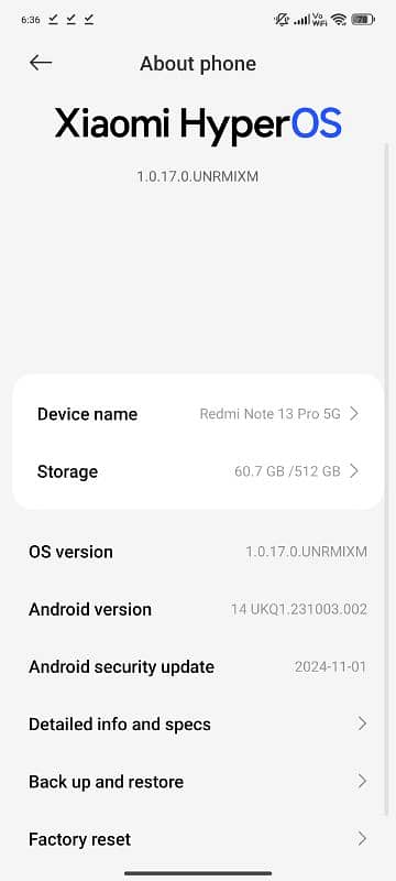 Xiaomi redmi 13 pro 5g 12/512GB 3