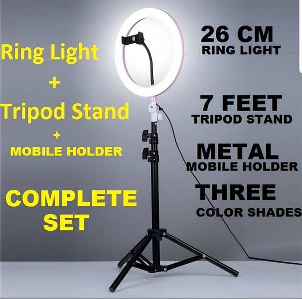 Ring Light with Stand 1