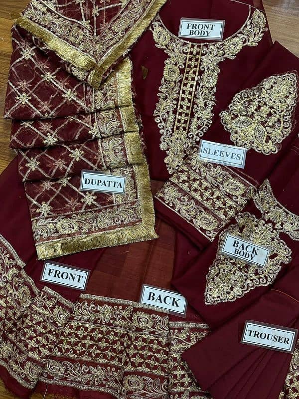 new suit Brand *ASIM JOFA* new embroidery 3