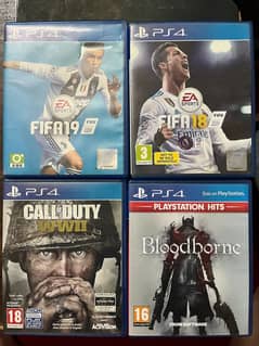 PS4 games very good condition