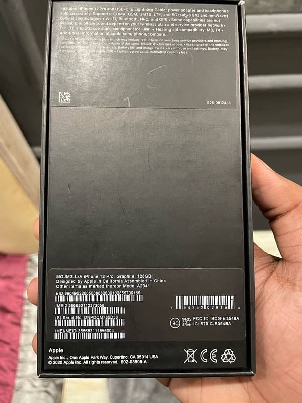 IPHONE 12 PRO DUAL PTA APPROVED WITH BOX 8