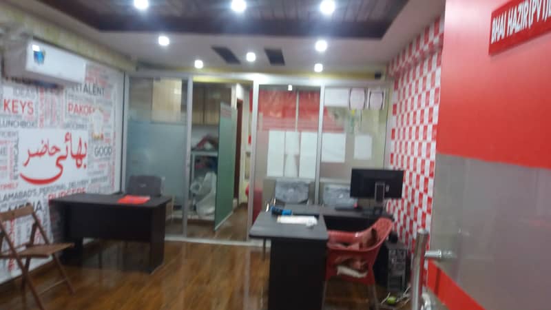 Blue Area Office 400 Square Feet Jinnah Avenue For Rent 1