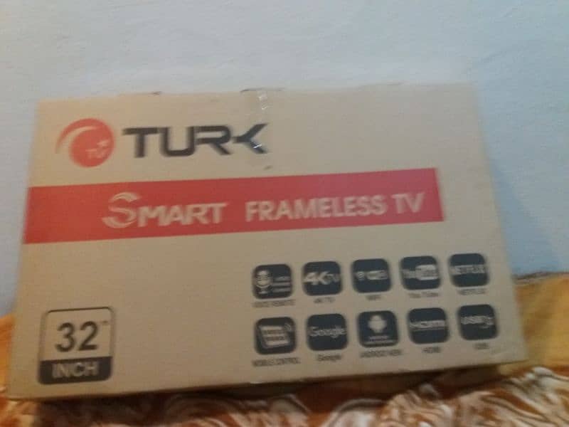 TURK Smart LED TV 32'' Full HD 4K Altra. Daba Pak 1 Year Waranty 9