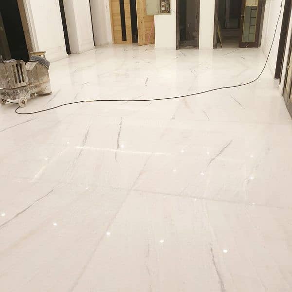 Luxury Imported Afghani White Marble Slabs 4