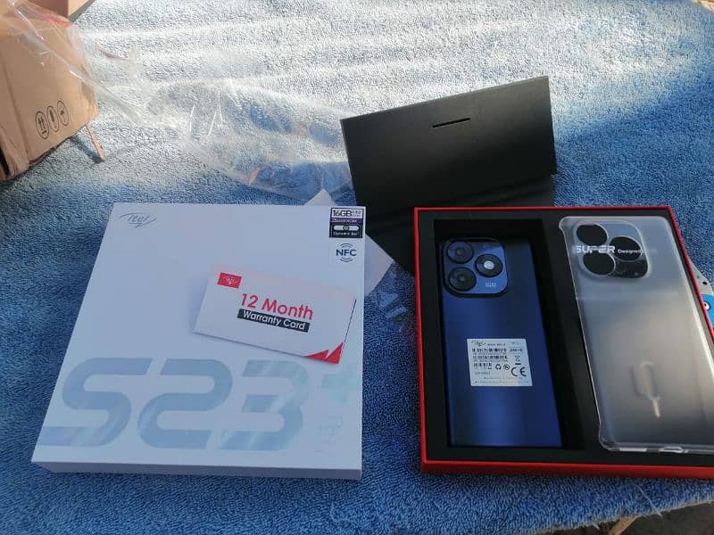 Itel S23 plus Crystal Blue 4