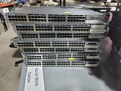 Cisco WS-3750X-48P All Gigabit POE With 4 SFP uplink