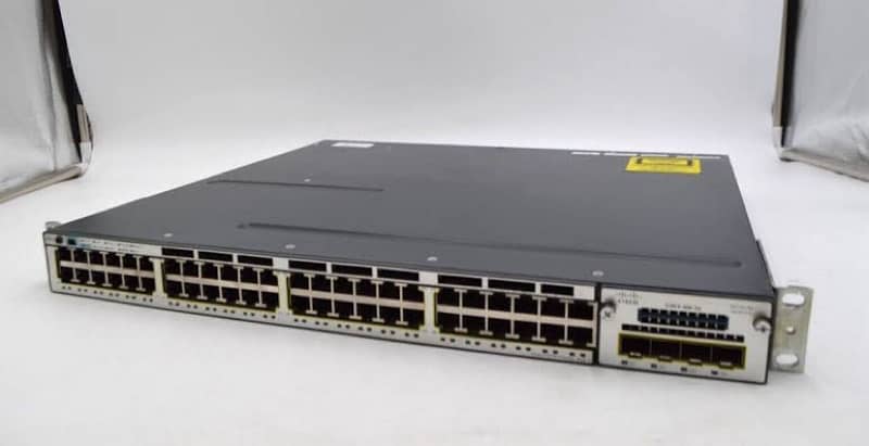 Cisco WS-3750X-48P All Gigabit POE With 4 SFP uplink 1