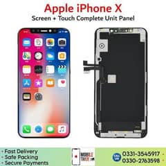 I phone X ka  100% original parts ha details dekh kr contact kre plzz