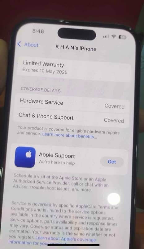 iPhone 15pro new condition battery health97 three month warranty 3