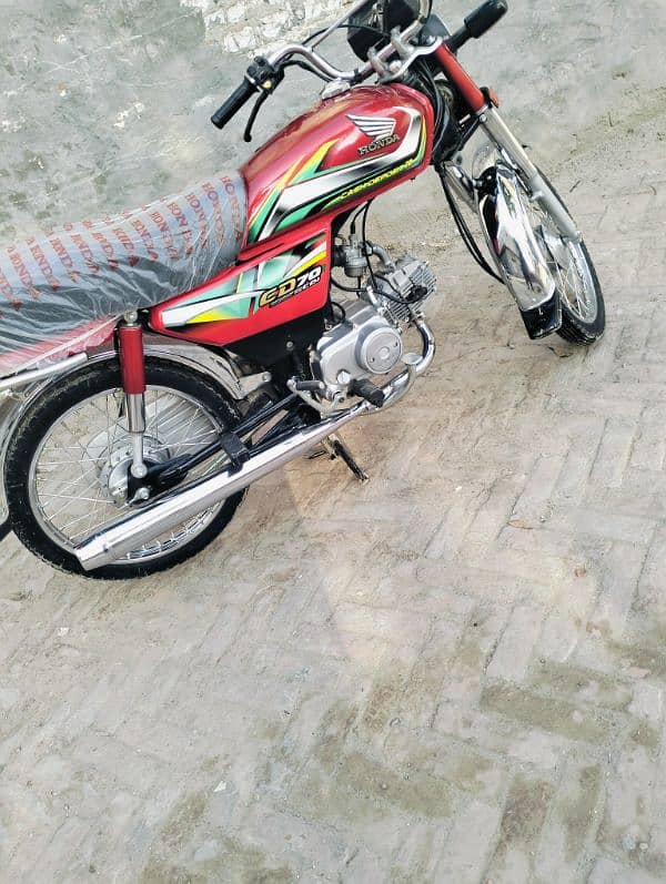 Honda CD 70 2022 Applied for Okara 03088150304 1