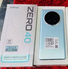 Infinix zero 40 16gb/256gb lush condition