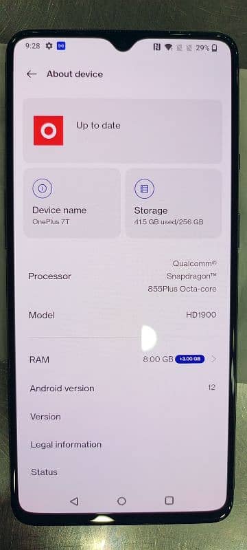 OnePlus 7T 256GB 6