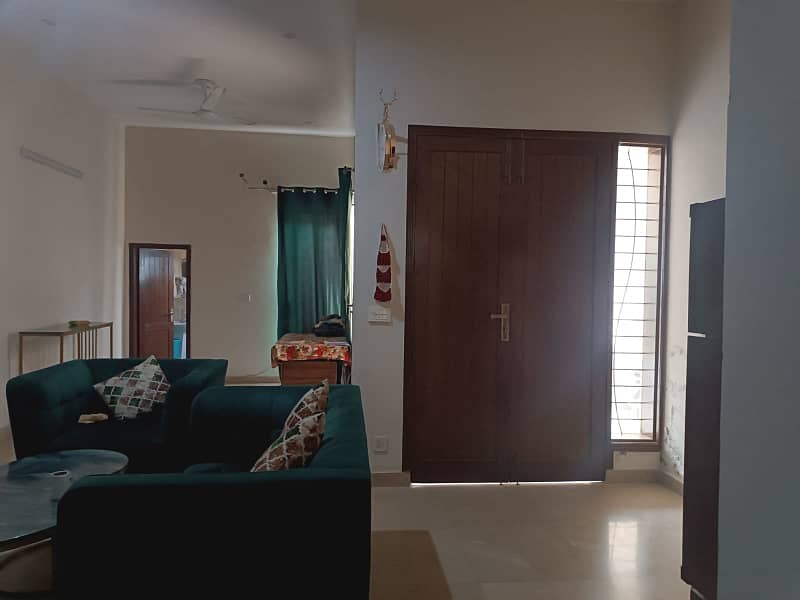 2 Bedroom Lower Portion For Rent In Johar Town - 5 Marla, Fully Furnished With Gadi Garage 1