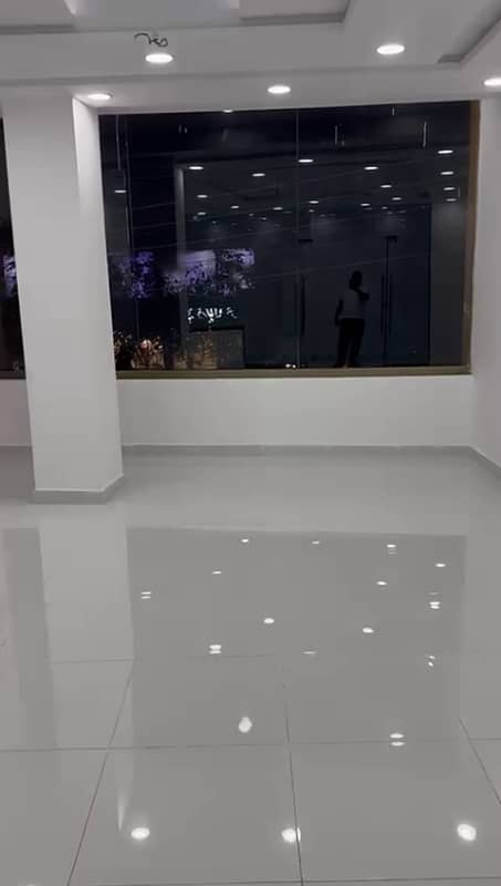 Prime Location 550 Sq. Ft Commercial Shop For Sale In Johar Town - Main Road Facing 5