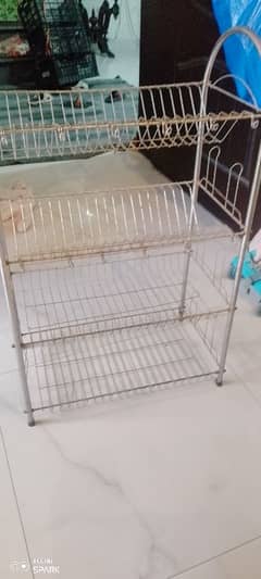 very good dish stand for sale look like new