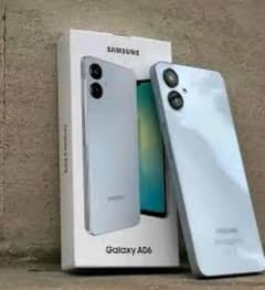 samsung A06 with box and warranty