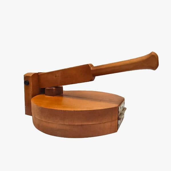 Wooden puri golgapa or roti maker 3